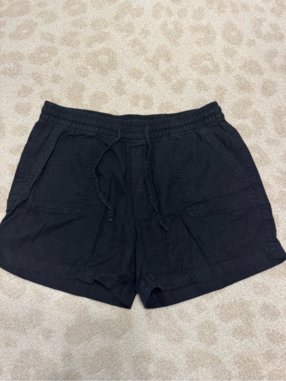 Old Navy Black High Waist Drawstring Shorts